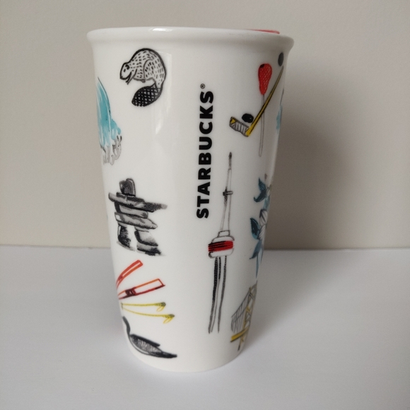 Starbucks Coffee Canada Double Walled Ceramic Tumbler - Picture 4 of 9